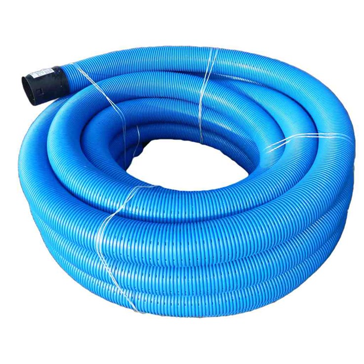 Land Drain 100mm x 100M Coil Perforated Blue